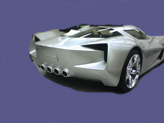 Illustration for article titled Transformers 2 Corvette Centennial Concept Transformed